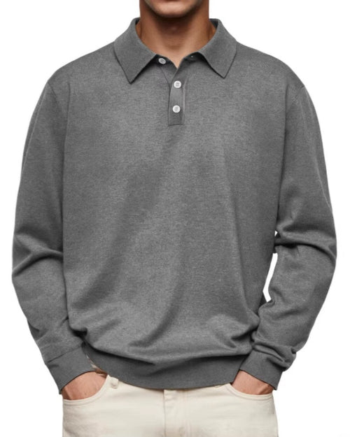 Maglia Polo Uomo a Collo Classico Quotidiano