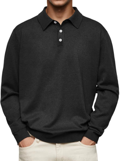 Maglia Polo Uomo a Collo Classico Quotidiano