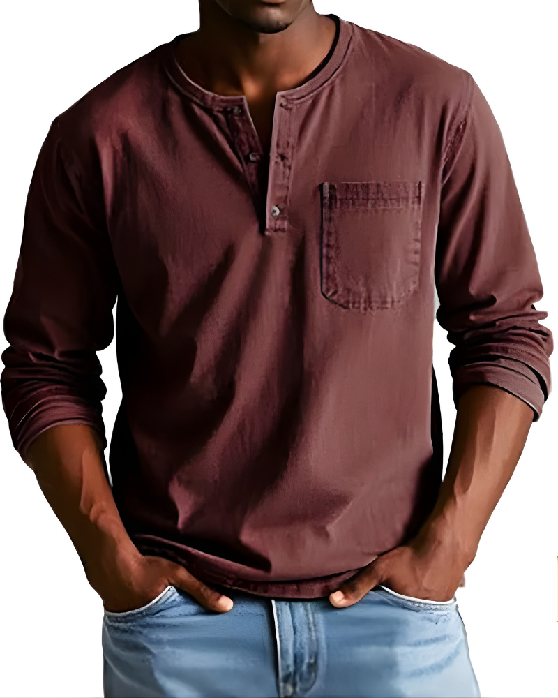 Maglia da uomo a maniche lunghe
