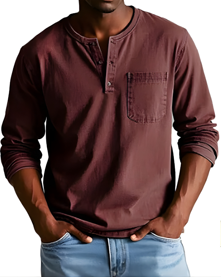 Maglia da uomo a maniche lunghe