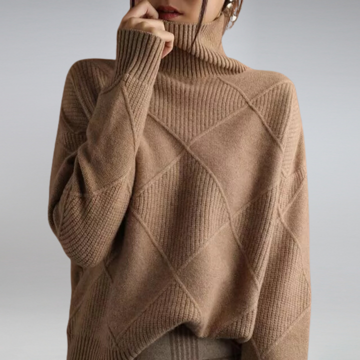 Maglione Donna a Collo Alto