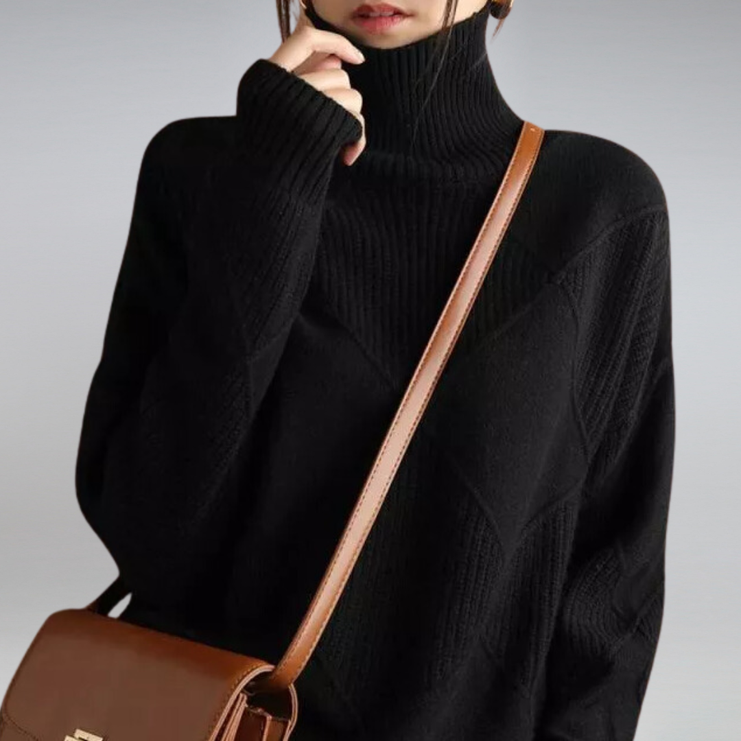 Maglione Donna a Collo Alto