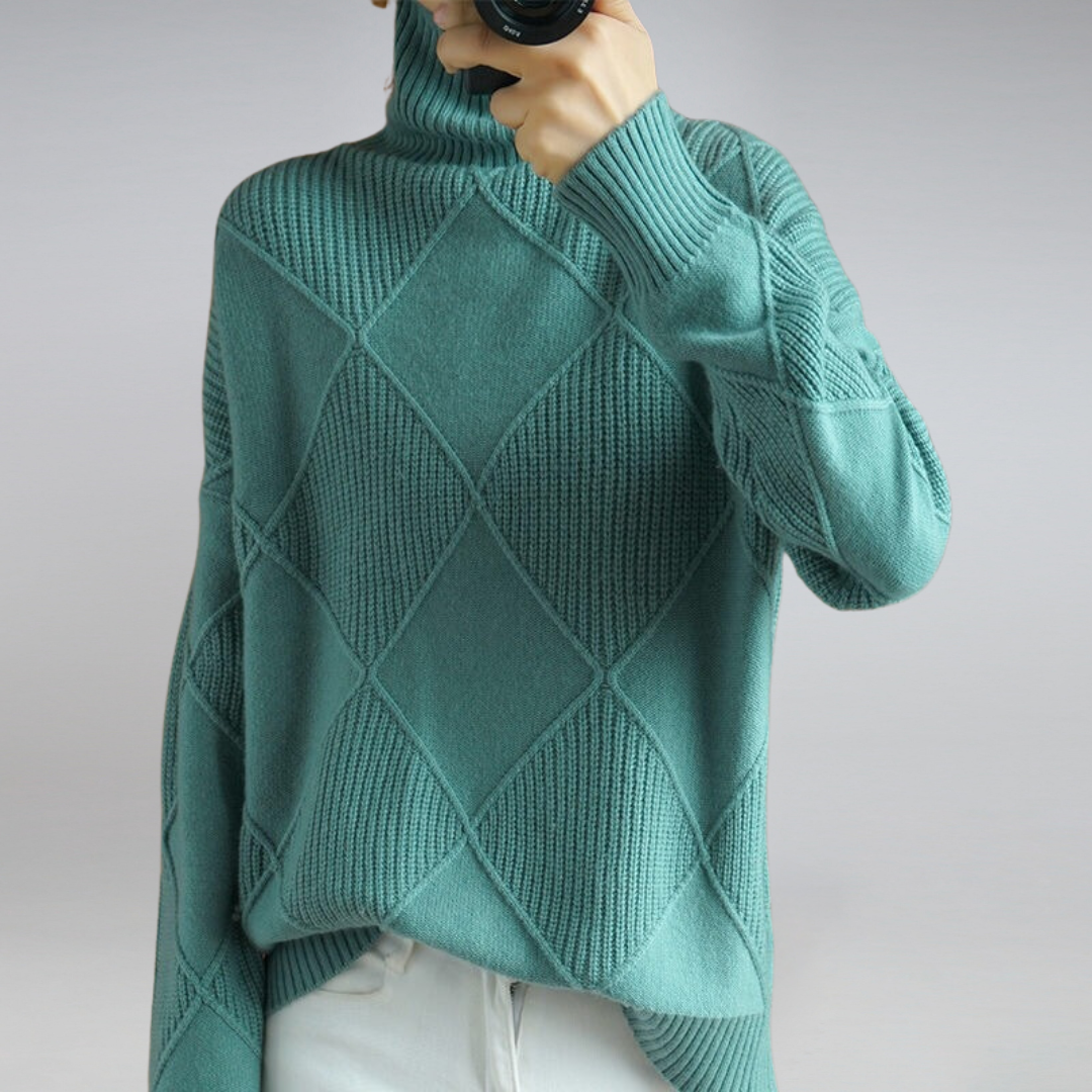 Maglione Donna a Collo Alto