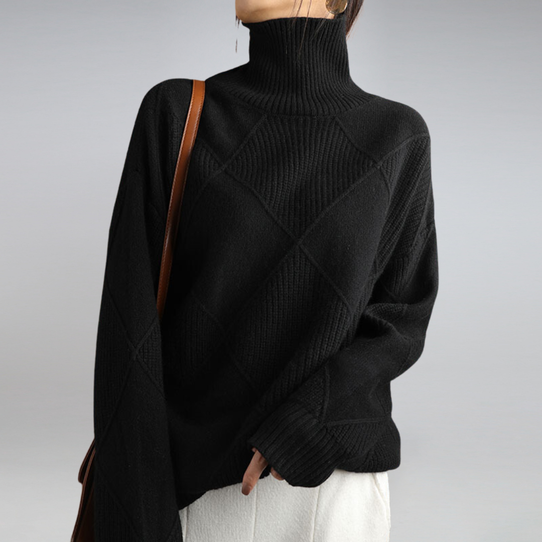 Maglione Donna a Collo Alto