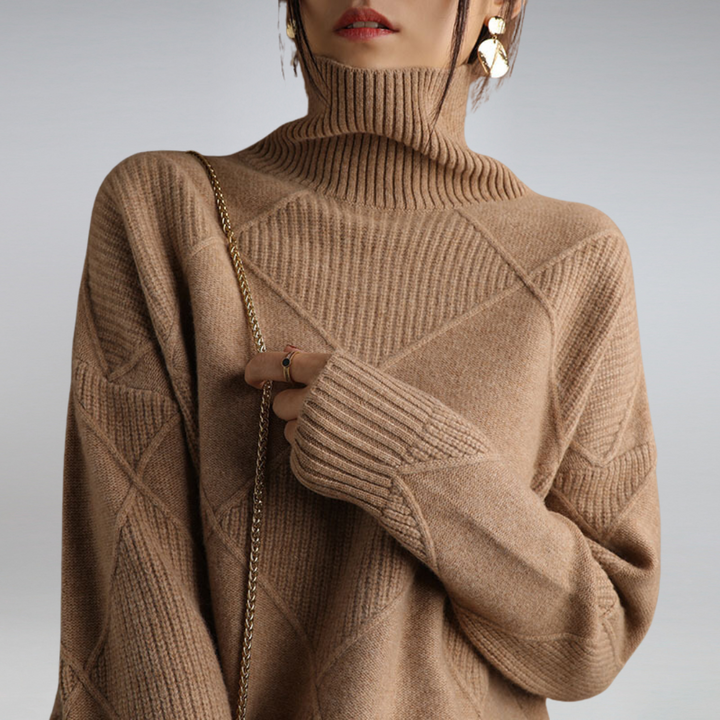 Maglione Donna a Collo Alto 