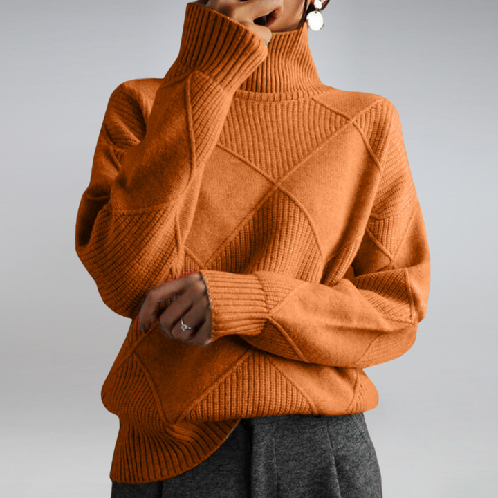 Maglione Donna a Collo Alto