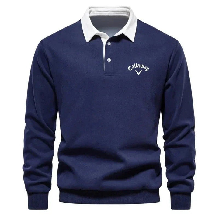 Maglione Polo Uomo a Maniche Lunghe