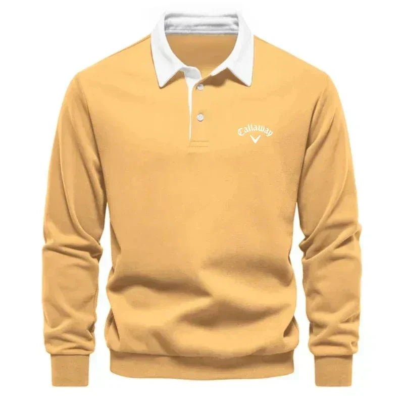 Maglione Polo Uomo a Maniche Lunghe