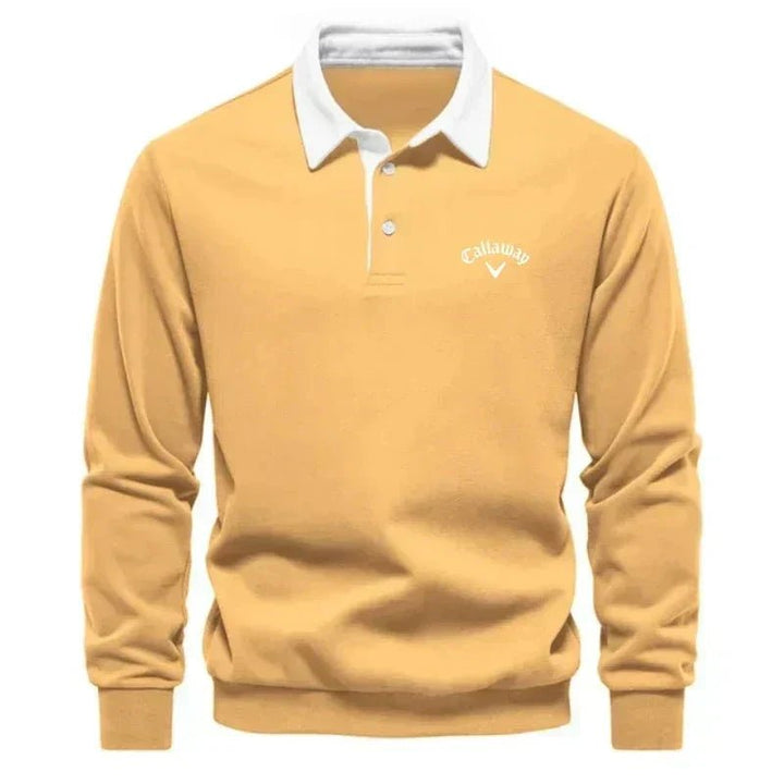 Maglione Polo Uomo a Maniche Lunghe