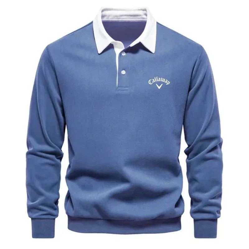 Maglione Polo Uomo a Maniche Lunghe