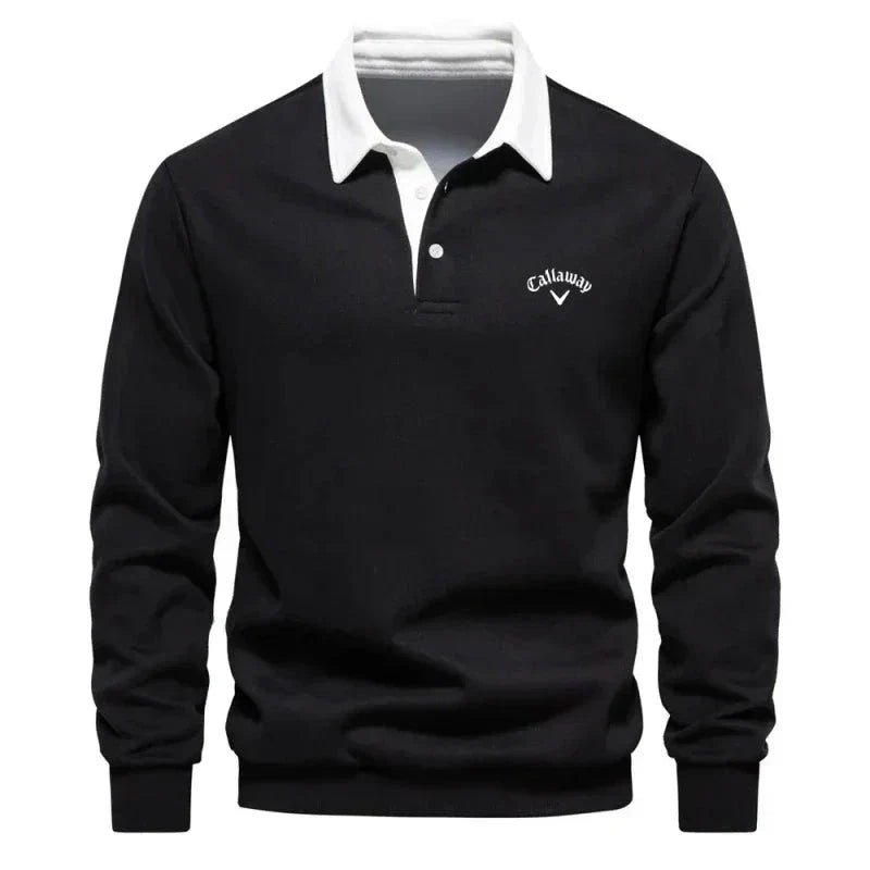 Maglione Polo Uomo a Maniche Lunghe