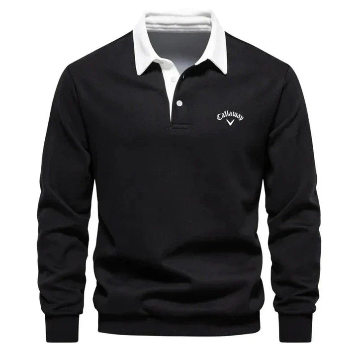 Maglione Polo Uomo a Maniche Lunghe