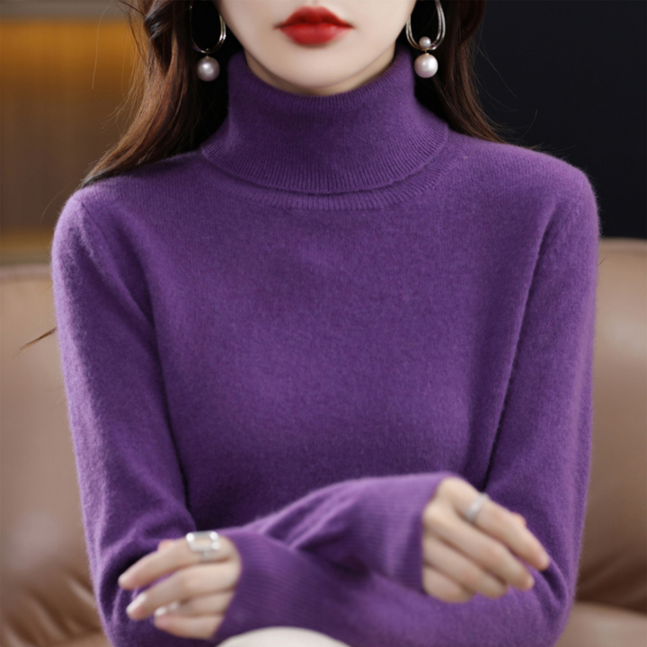 Maglione da Donna a Collo Alto