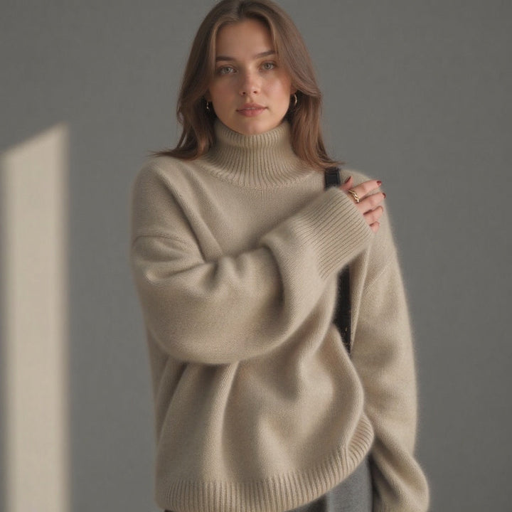 Maglione da Donna a Collo Alto