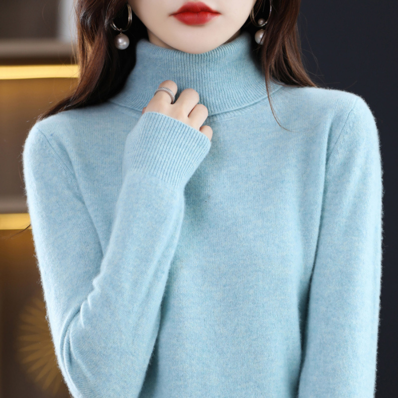 Maglione da Donna a Collo Alto