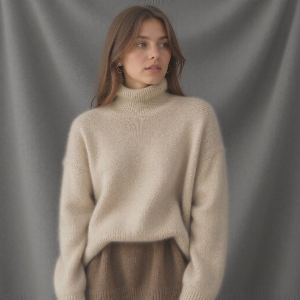 Maglione da Donna a Collo Alto