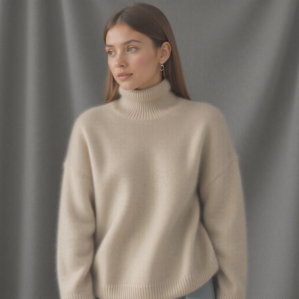 Maglione da Donna a Collo Alto