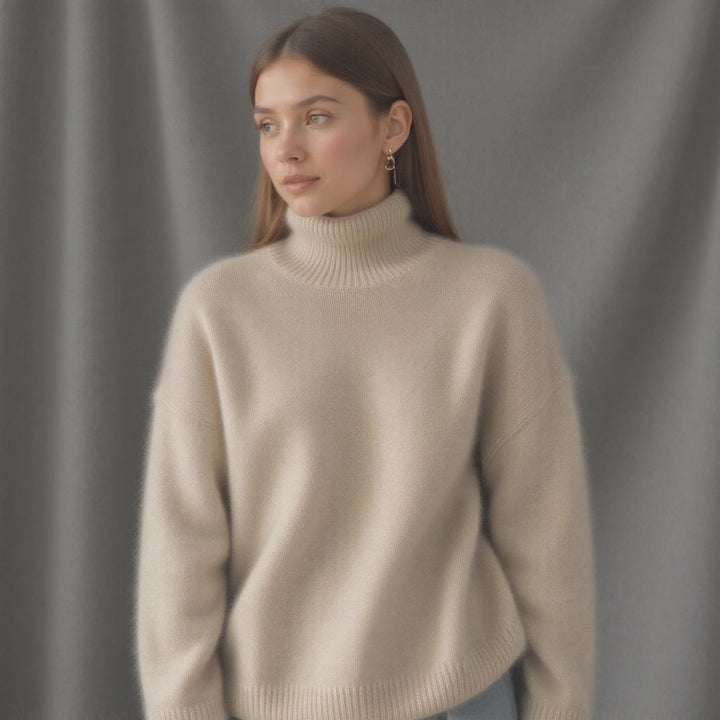 Maglione da Donna a Collo Alto