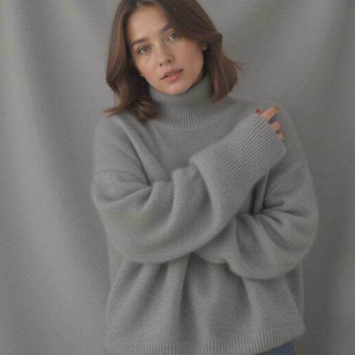 Maglione da Donna a Collo Alto