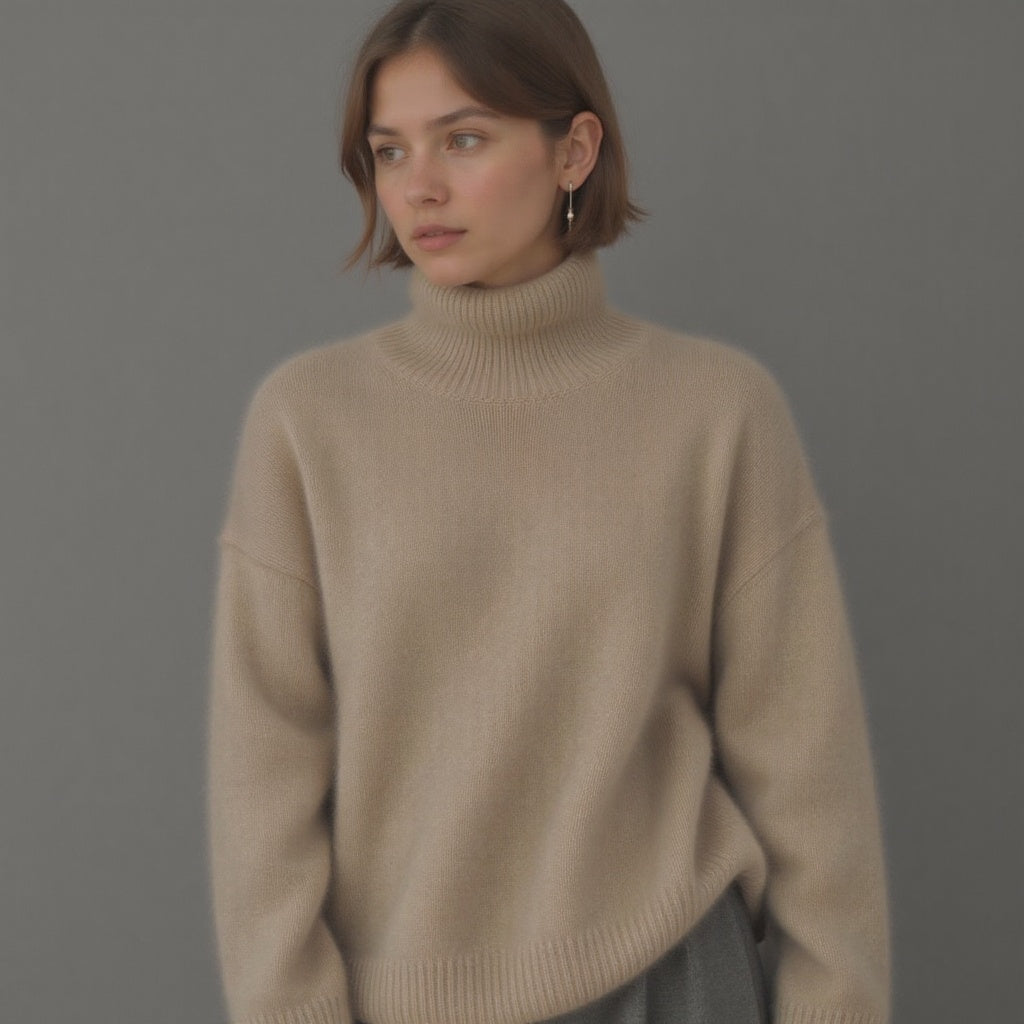 Maglione da Donna a Collo Alto
