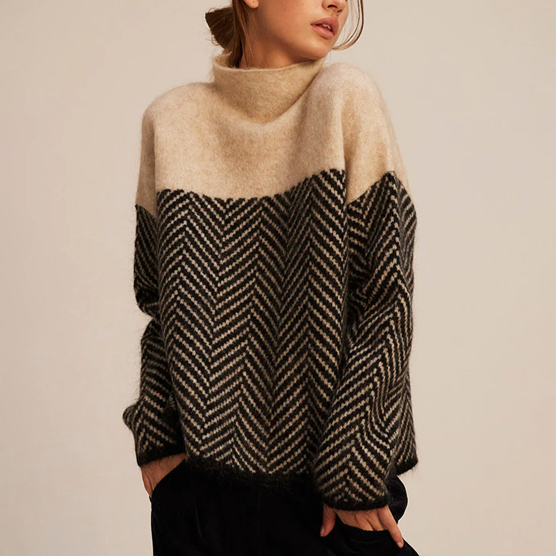 Maglione da Donna con Collo Alto