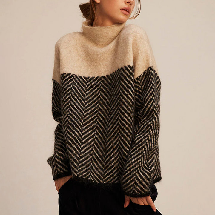 Maglione da Donna con Collo Alto