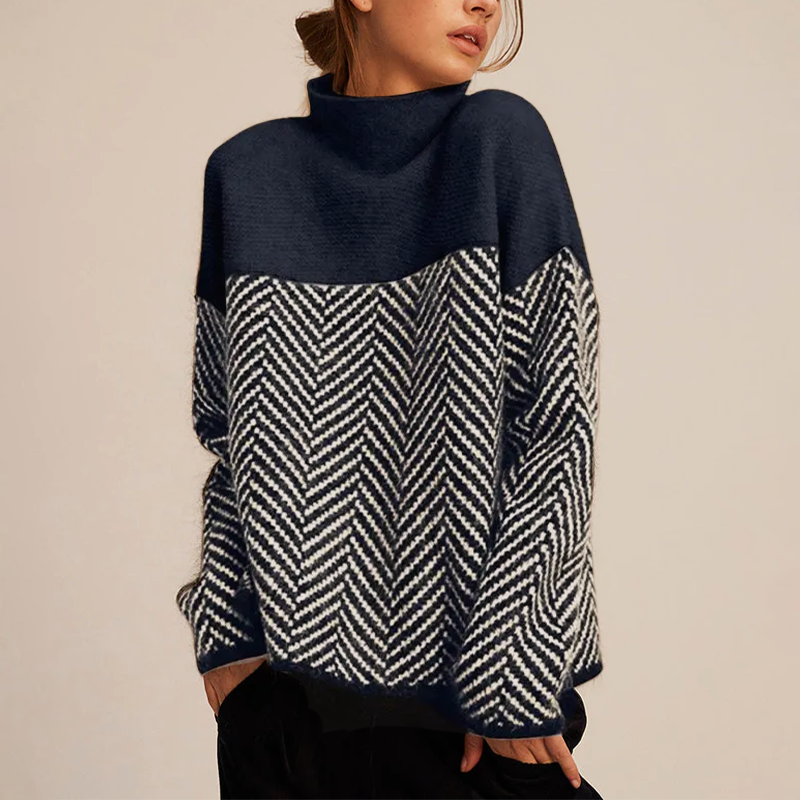 Maglione da Donna con Collo Alto