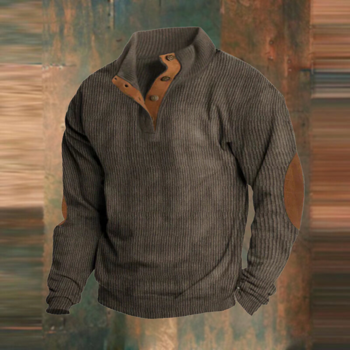 Maglione da uomo con collo alto per l'uso quotidiano