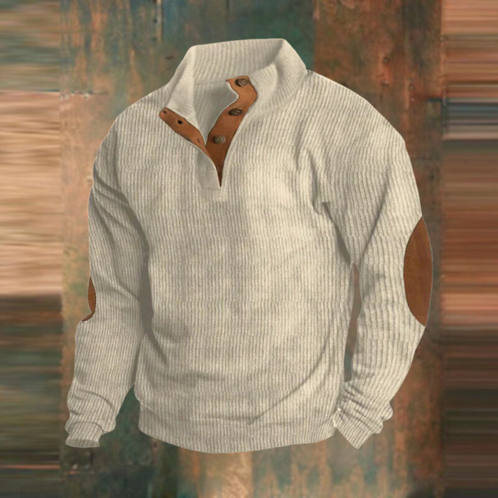 Maglione da uomo con collo alto per l'uso quotidiano