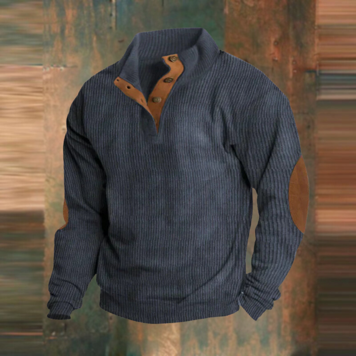 Maglione da uomo con collo alto per l'uso quotidiano
