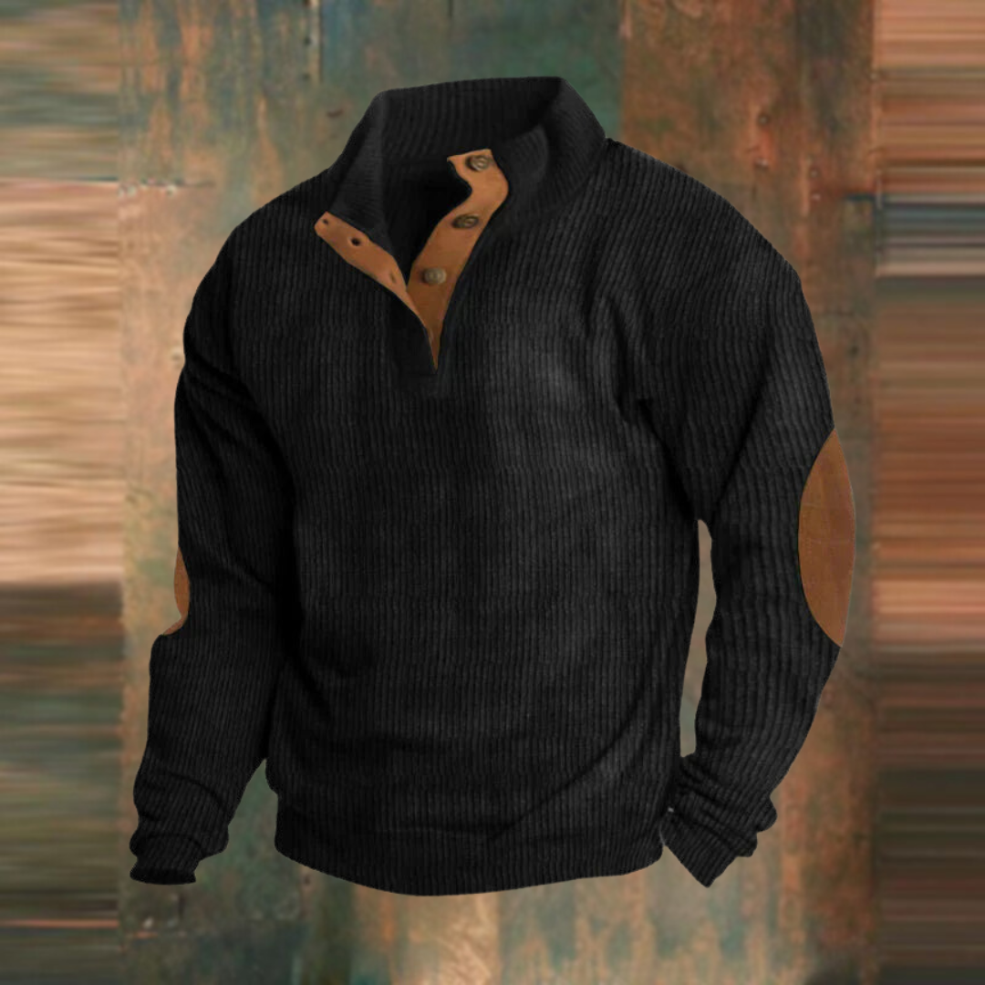 Maglione da uomo con collo alto per l'uso quotidiano