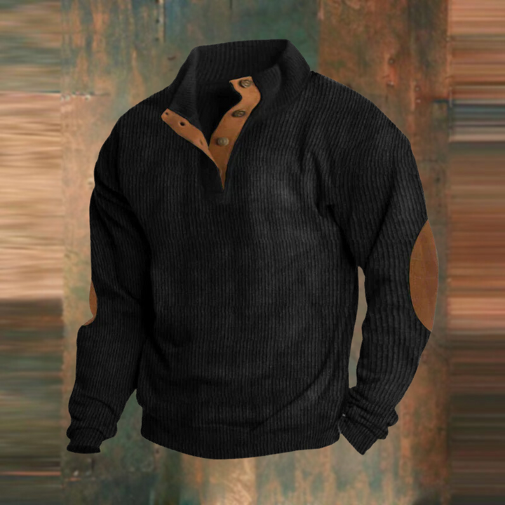 Maglione da uomo con collo alto per l'uso quotidiano