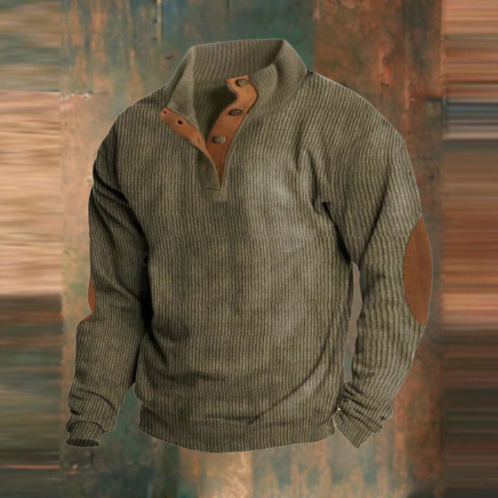 Maglione da uomo con collo alto per l'uso quotidiano