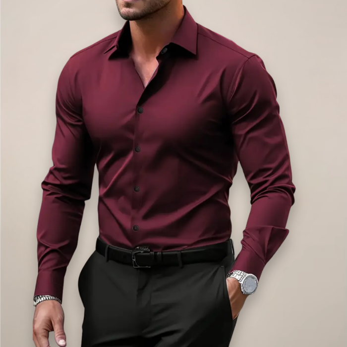 Camicia da uomo per occasioni eleganti e l'uso quotidiano