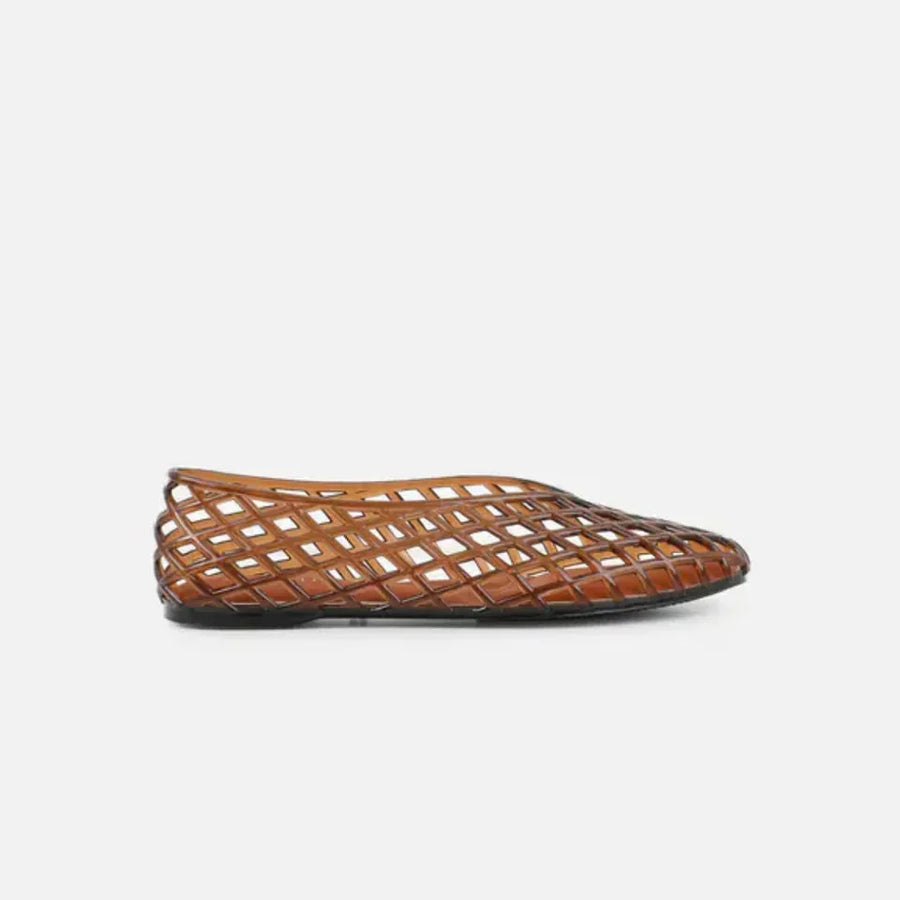 Elegante Damen-Loafer mit Flechtdesign