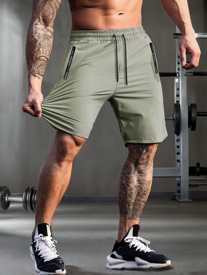 Pantaloncini sportivi elasticizzati da uomo