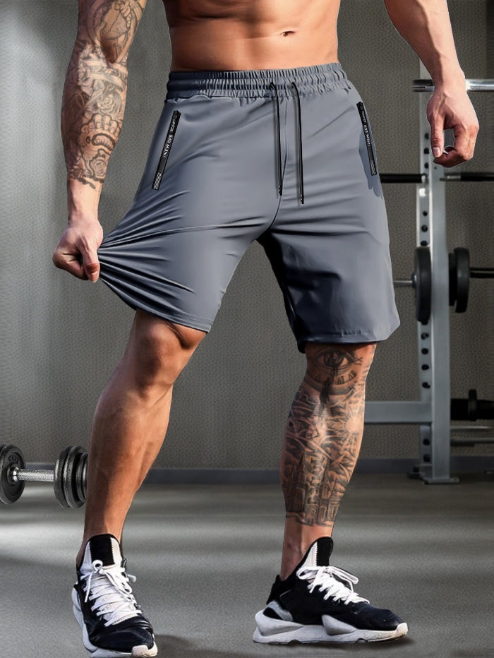 Pantaloncini sportivi elasticizzati da uomo