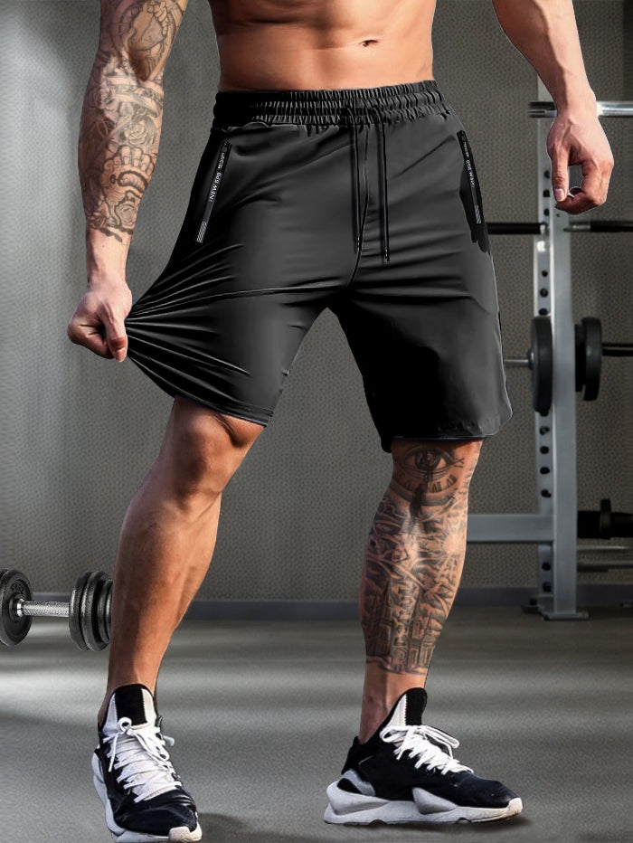 Pantaloncini sportivi elasticizzati da uomo
