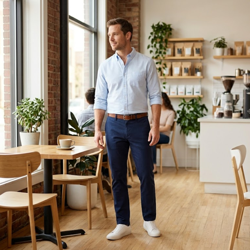Pantaloni Chino Slim