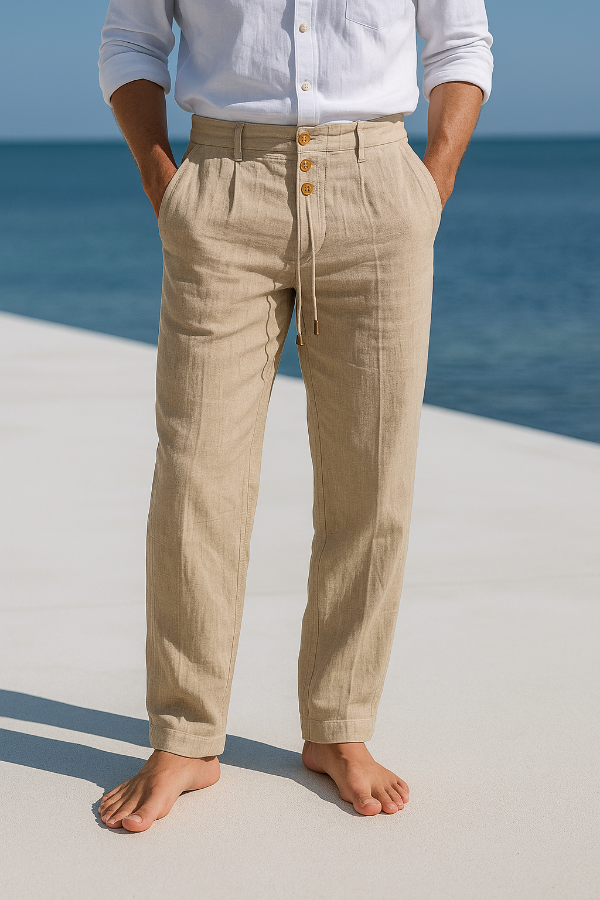 Pantaloni da uomo per tempo libero e primavera