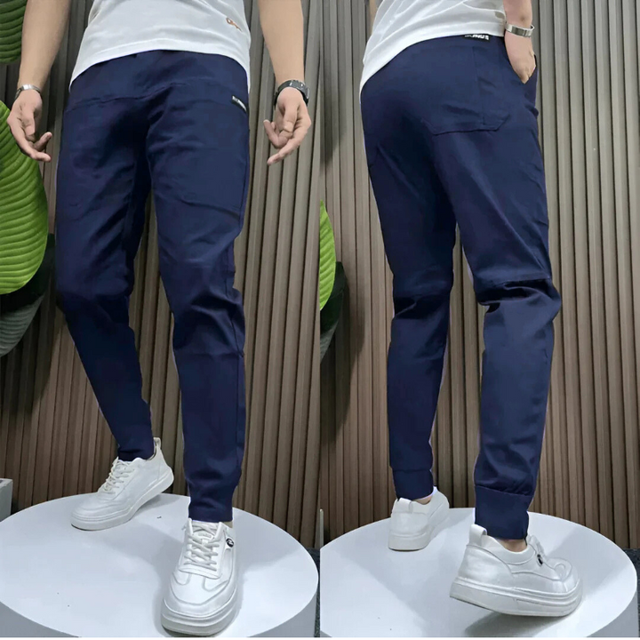 Pantaloni jogger da uomo con tasche utility
