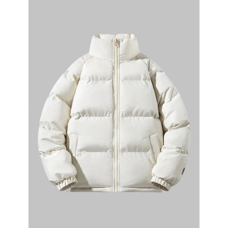 Piumino da uomo con fodera effetto sherpa – dettaglio 6