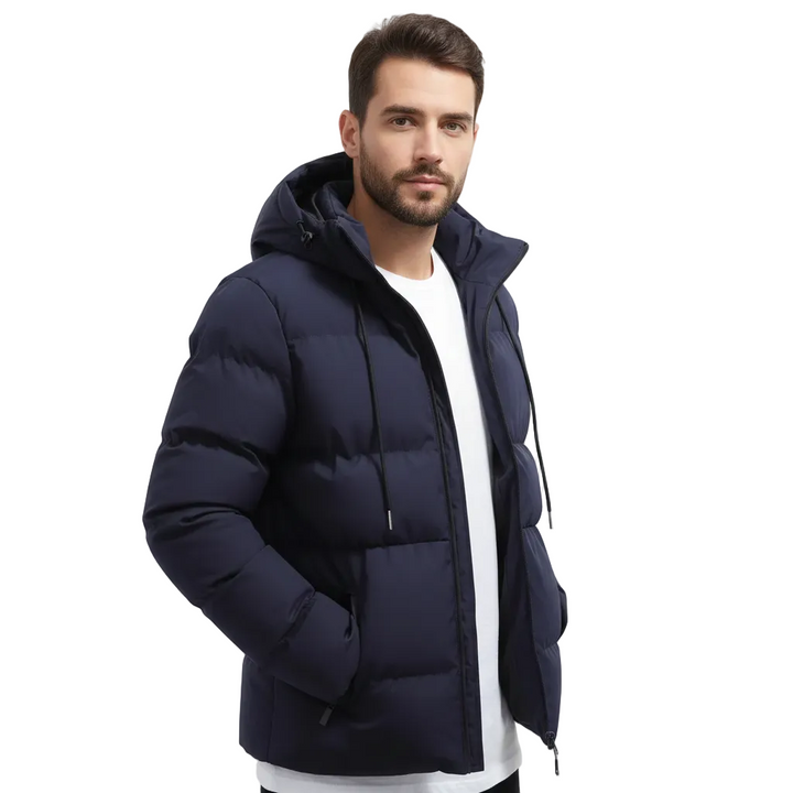 Piumino da Uomo con Cappuccio