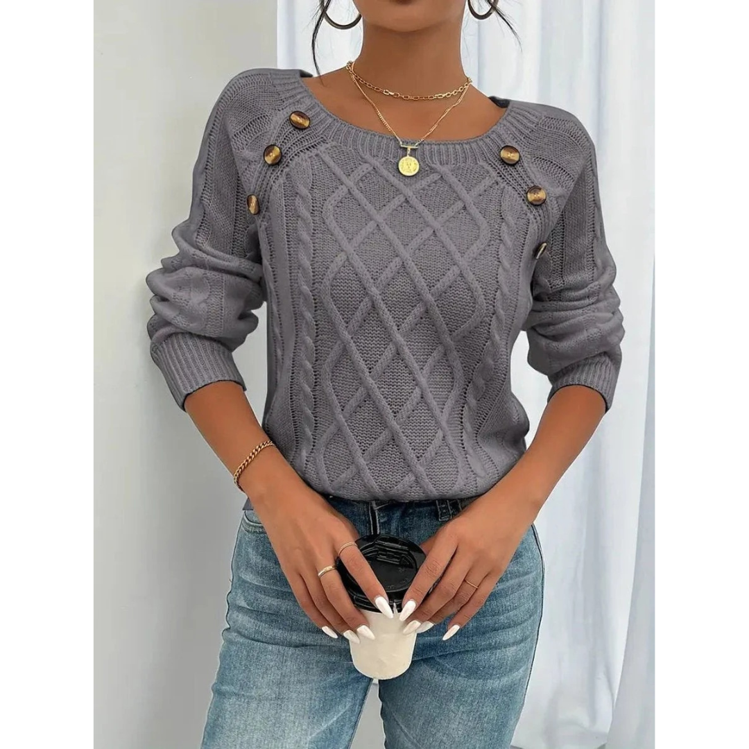 Pullover Donna dal Profilo Classico