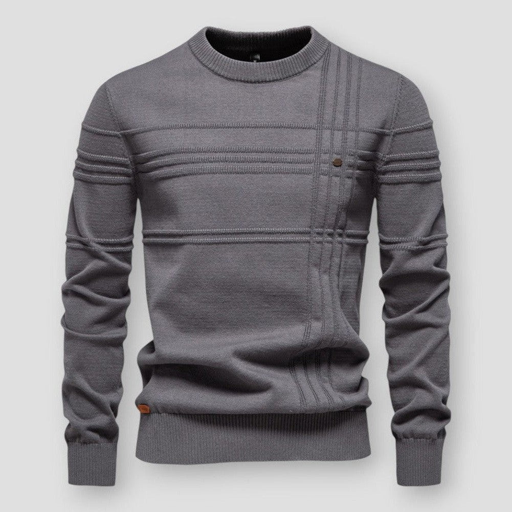 Pullover Uomo dal Taglio Geometrico