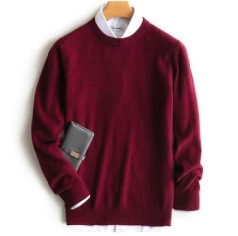 Maglione da uomo con scollo a V per uso quotidiano