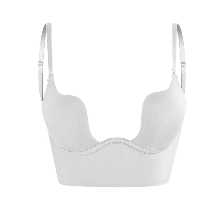 Reggiseno push up invisibile da donna con schiena scoperta