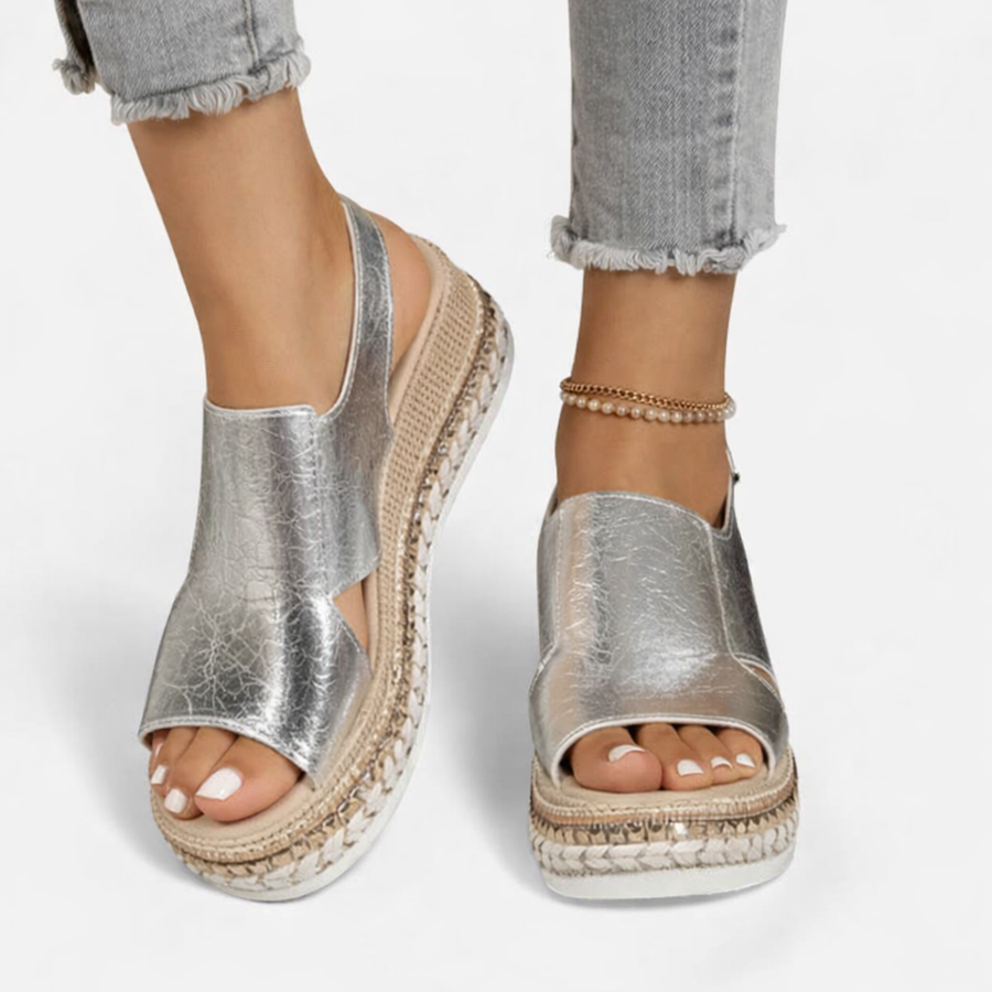 Damenkeilsandalen für den Sommer