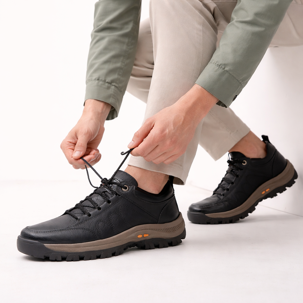 Scarpe casual da uomo con lacci per uso quotidiano