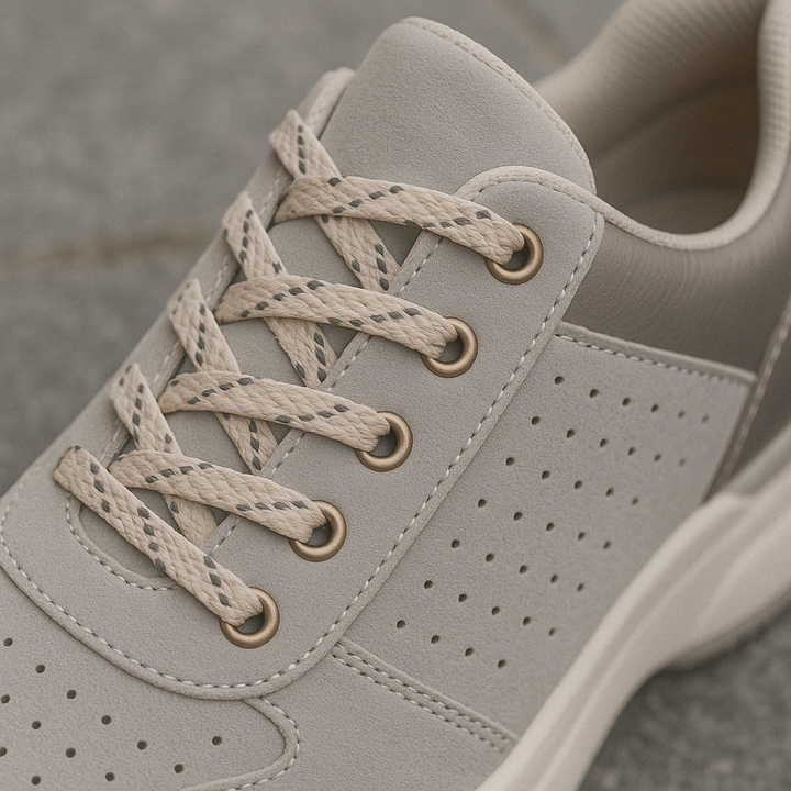 Sneakers da donna con lacci per uso quotidiano